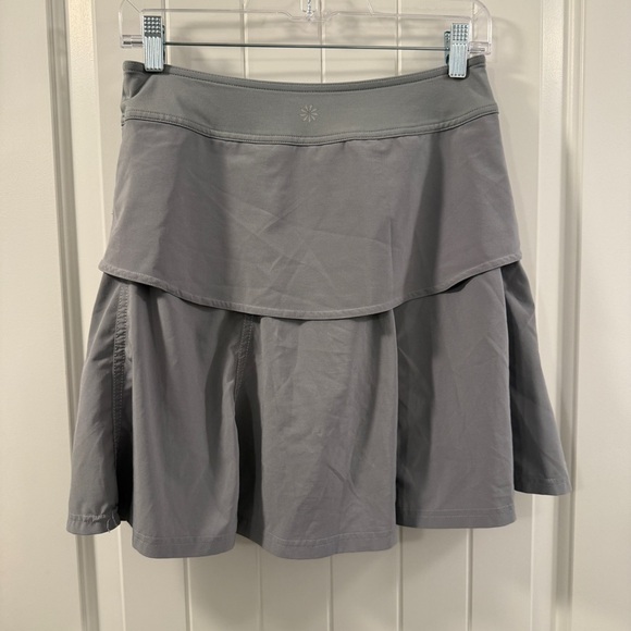 Athleta Gray Tennis Skort Women’s Size 0 - Picture 7 of 9